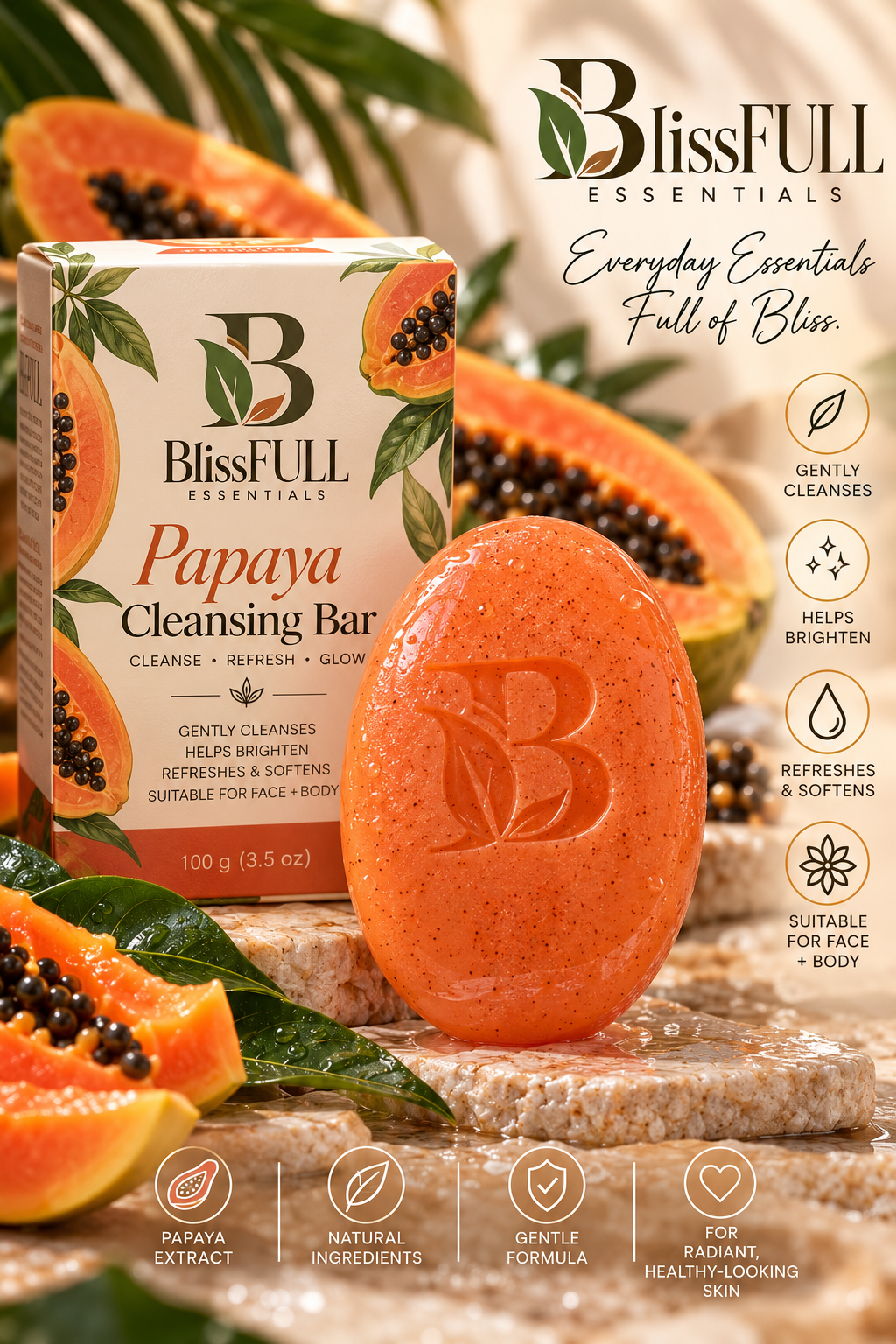 Papaya Cleansing Bar